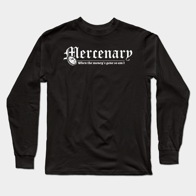 Pen and Paper mercenary Long Sleeve T-Shirt by avogel